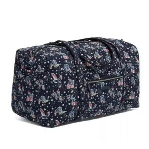 NWT Vera Bradley Hld Owls Iconic Large Travel Duffel